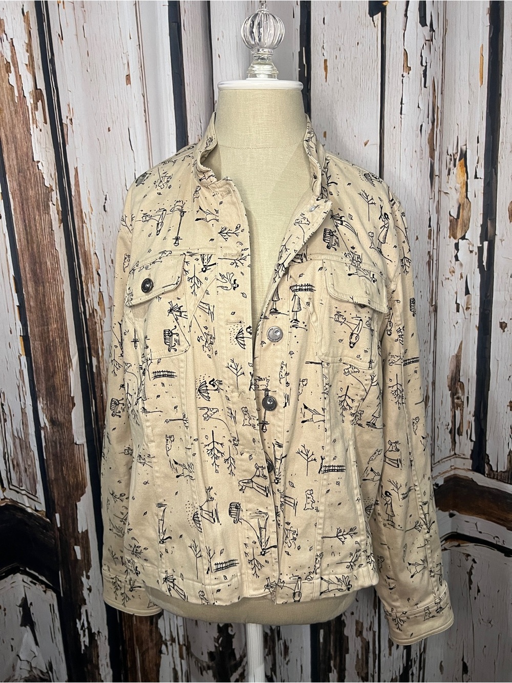 Fall Women's Jacket - Casual Button-Front Coat